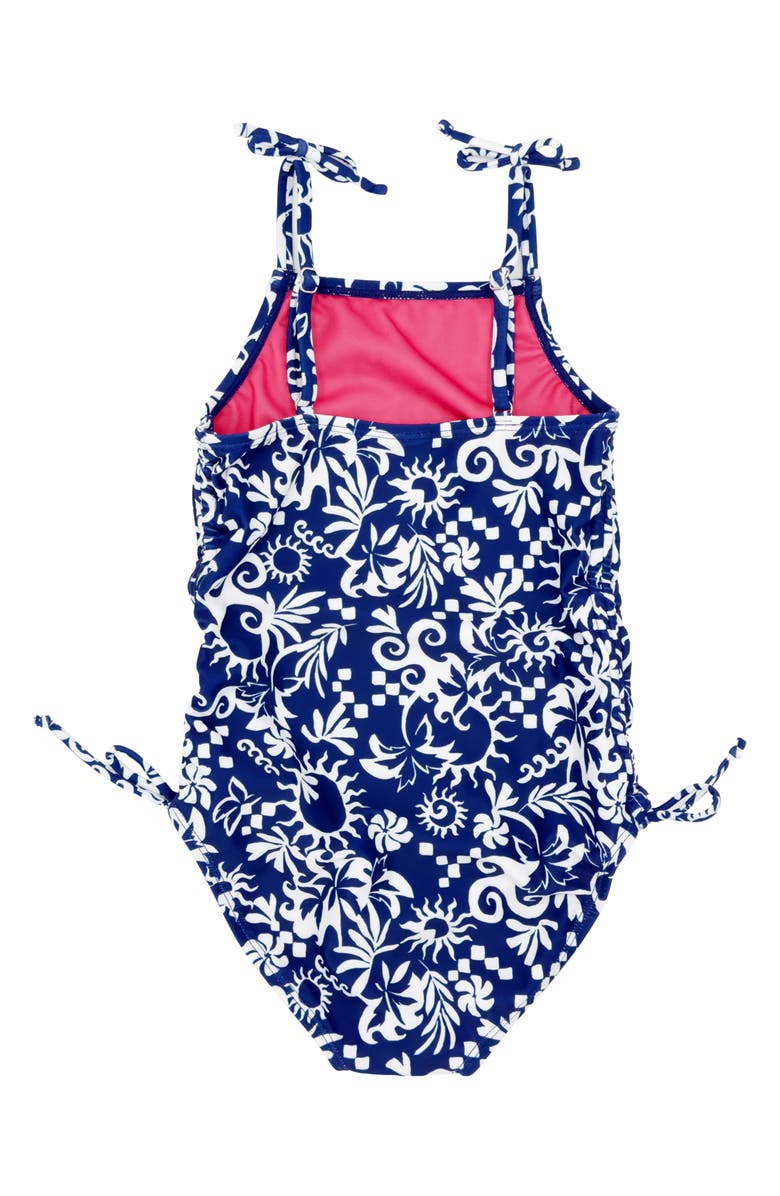 Feather 4 Arrow Kids' Seaside One-Piece Swimsuit, Alternate, color,