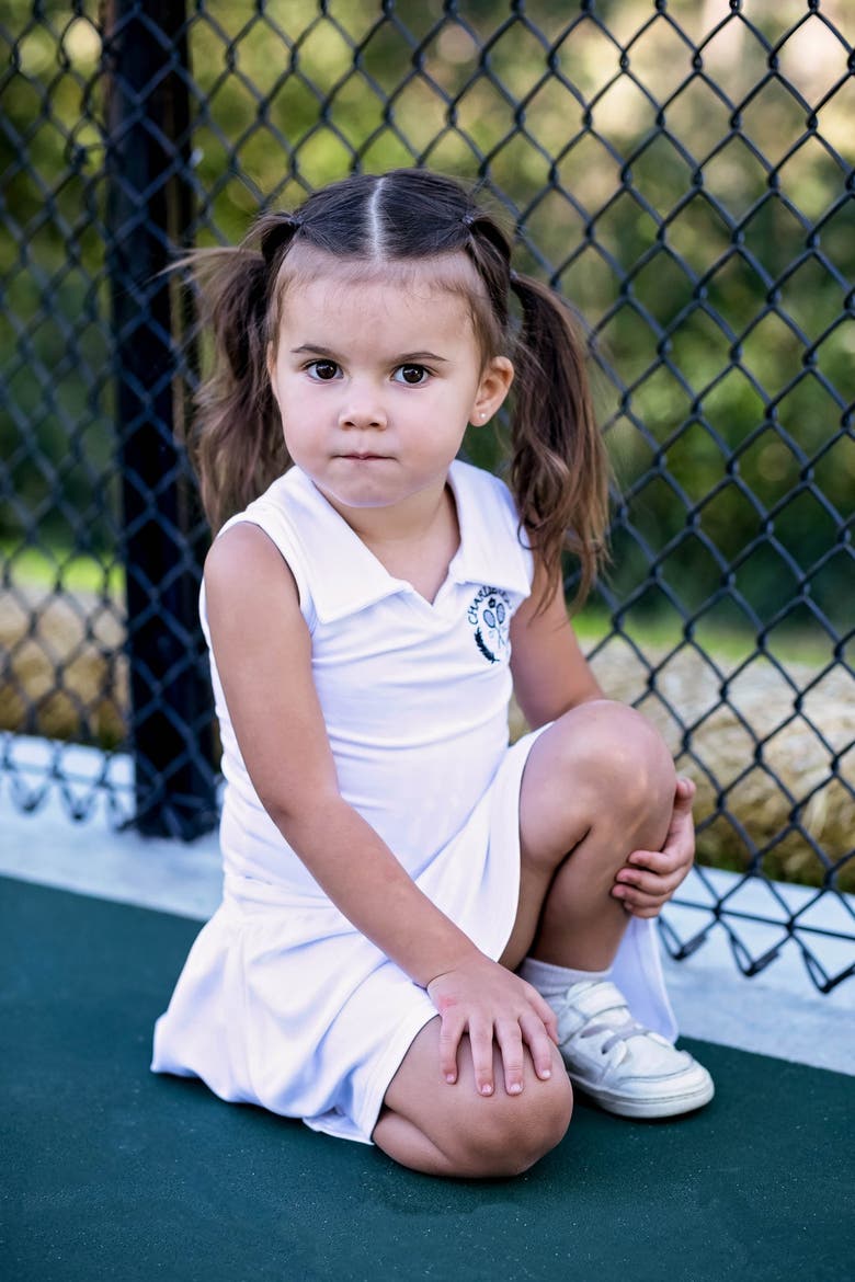 Baby Girl's Tennis Dress, Alternate, color, White