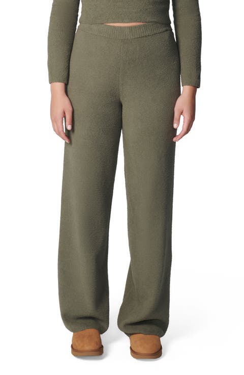 Lounge Wide Leg Sweater Pant