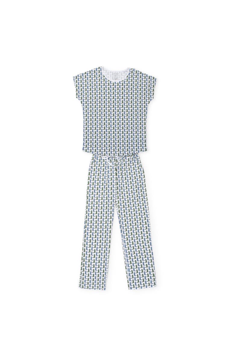 Lila and Hayes Marcia Women's Pajama Pant Set, Main, color, Cowboy Boots
