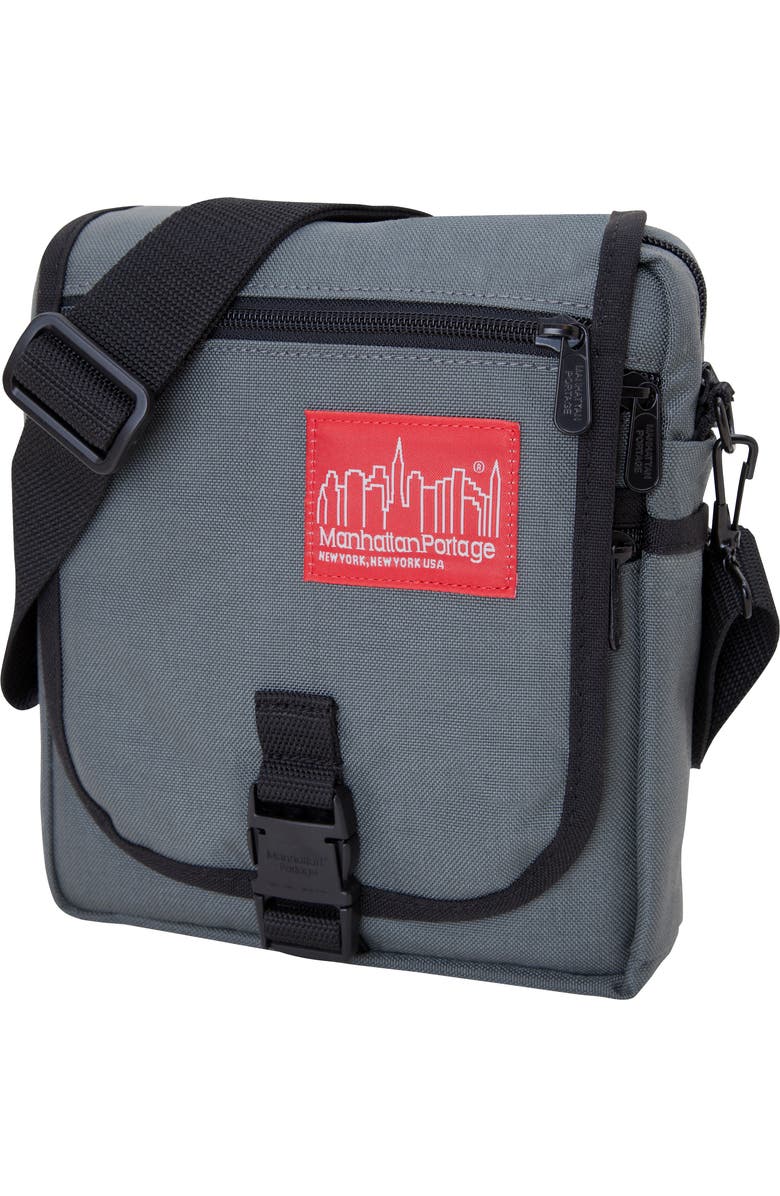Manhattan Portage Soho Crossbody Bag, Alternate, color, Grey