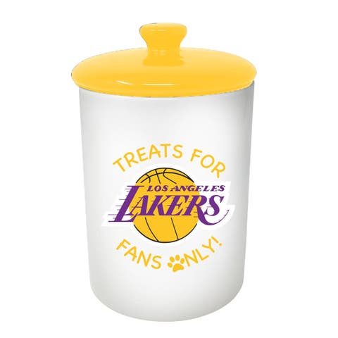 Los Angeles Lakers Pet Treat Canister