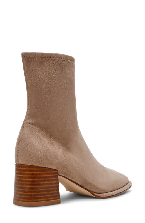Steve Madden Pammy Block Heel Bootie In Brown