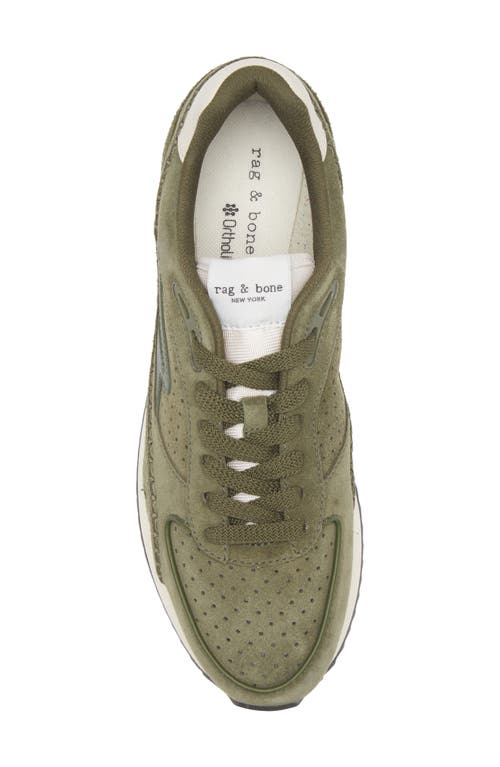 Rag & Bone Drift Runner Sneaker In Green
