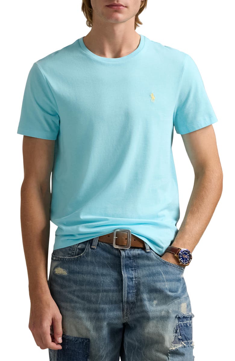 Polo Ralph Lauren Classic Fit Jersey Crewneck T-Shirt, Main, color, 
