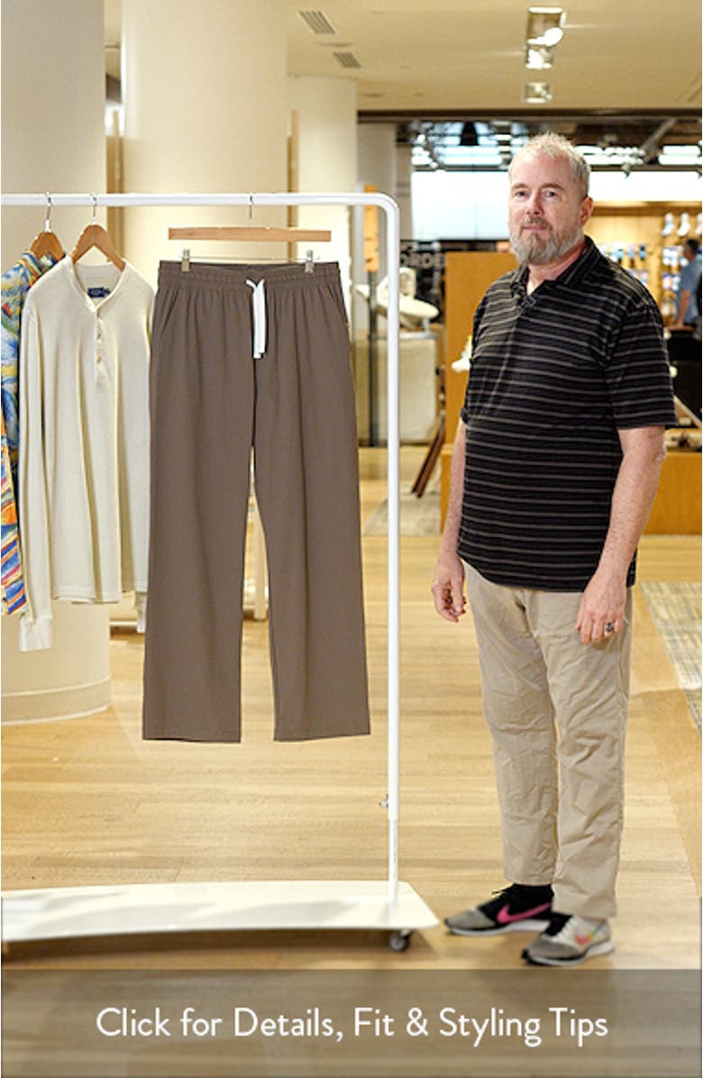 Tim Stretch Nylon Drawstring Pants, sales video thumbnail