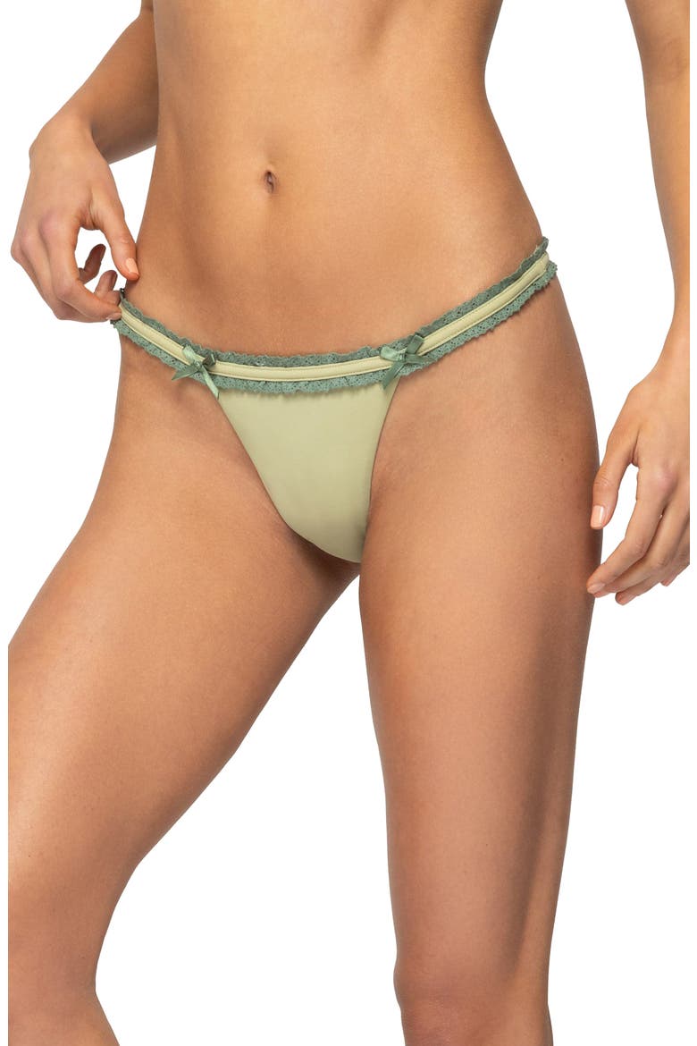 Mandy Bikini Bottoms, Alternate, color, OLIVE