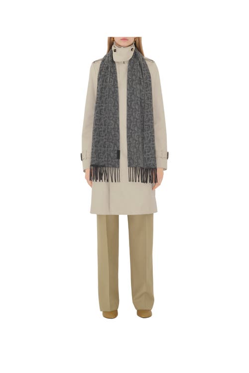 BURBERRY BURBERRY B CHARM CASHMERE SCARF 