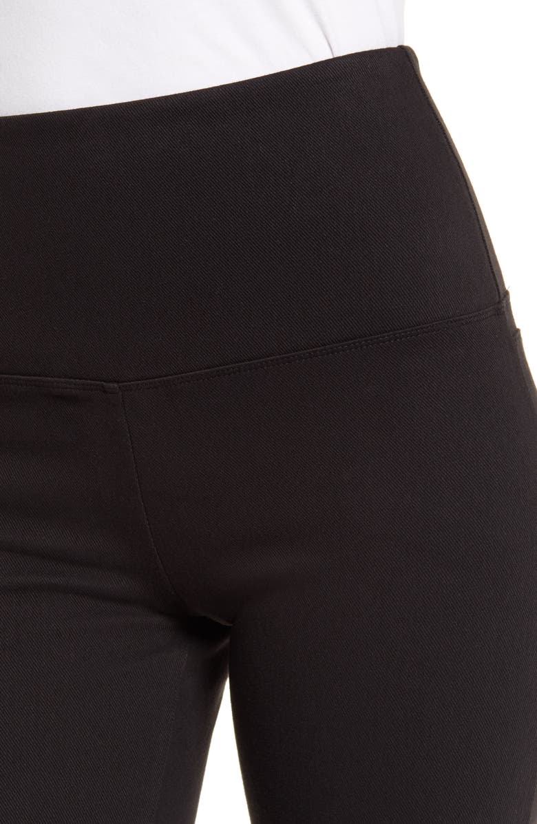 Lysse 'Lyssentials High Waist Straight Leg Stretch Denim Jeans, Alternate, color, Black