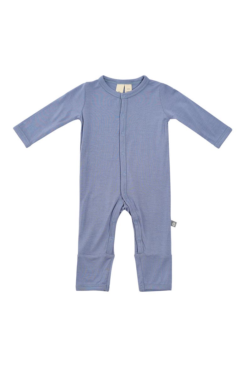 Snap Romper, Main, color, SLATE