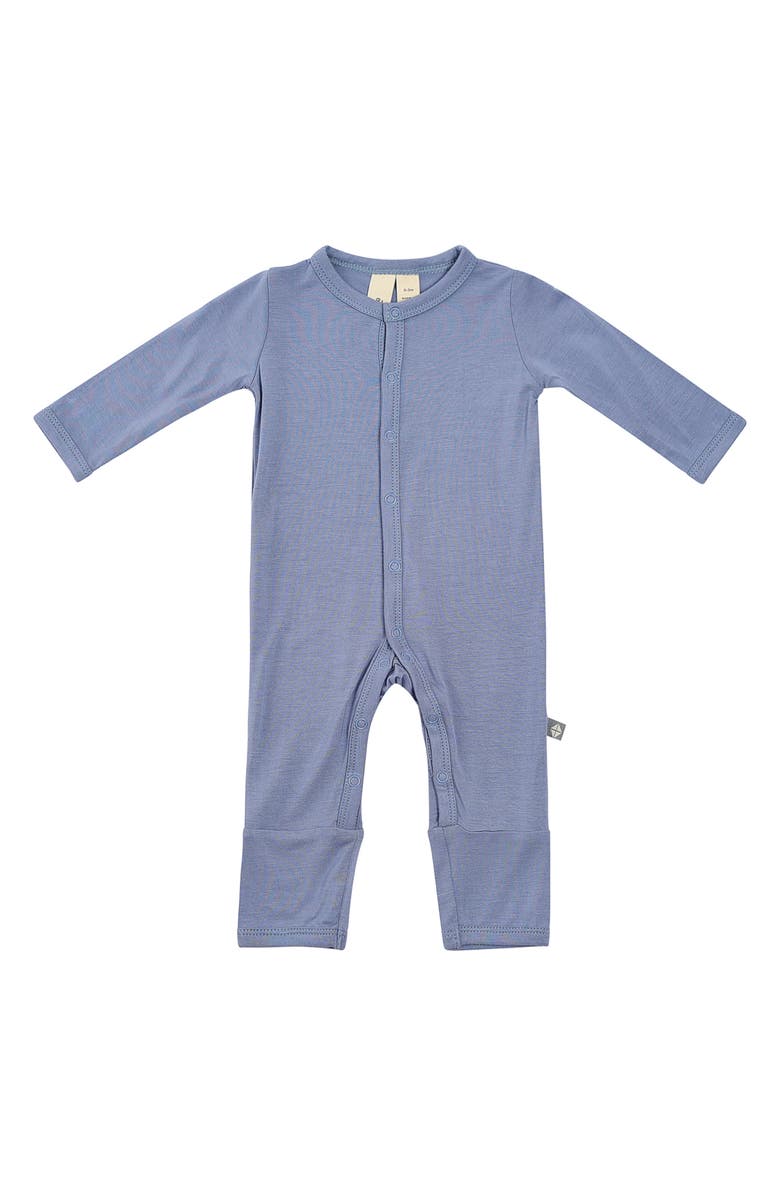 Kyte BABY Snap Romper, Main, color, Slate