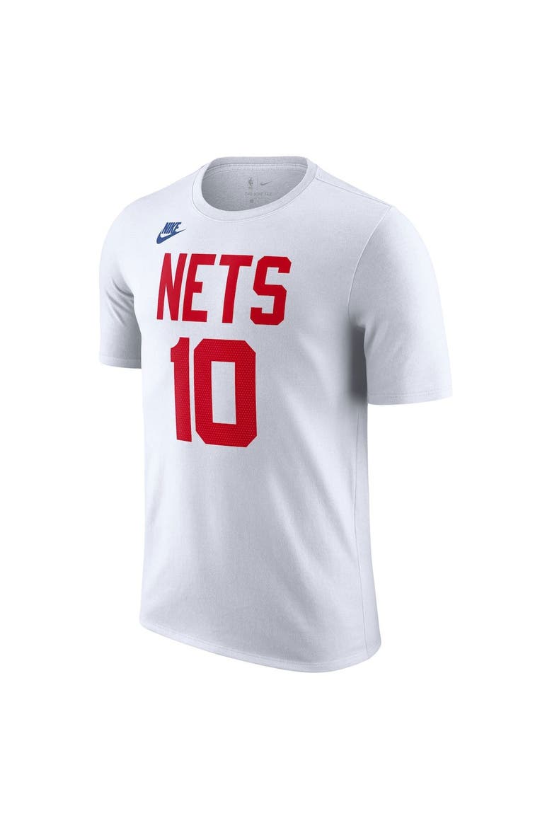 Men's Nike Ben Simmons White Brooklyn Nets 2022/23 Classic Edition Name & Number T-Shirt, Alternate, color, White