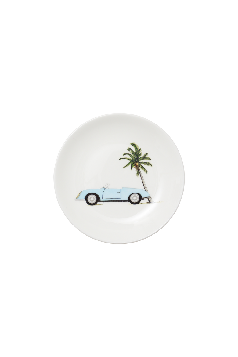 Thibaud Herem Objet Canape Plate / Tray, Main, color, Blue Summer Car