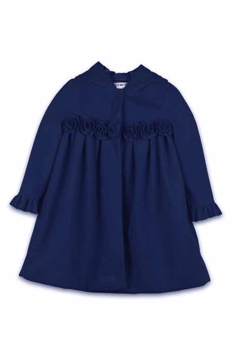 Kids' Navy Riding Coat