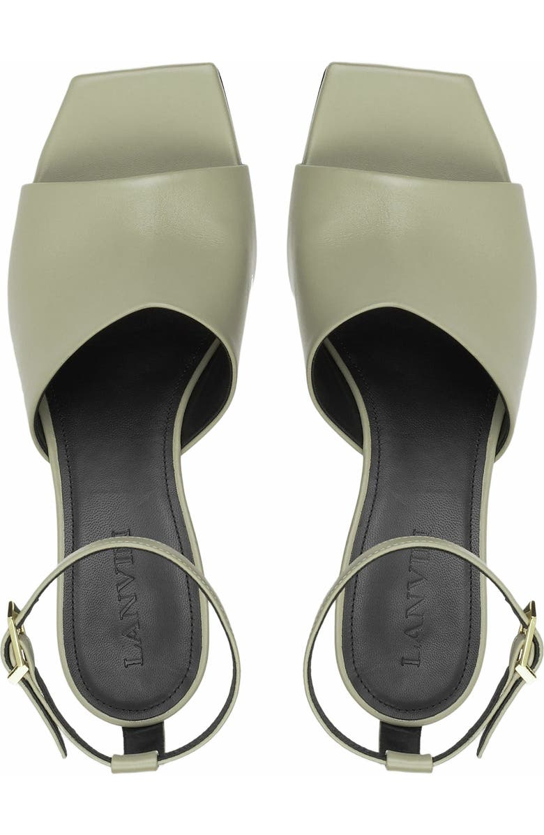 Lanvin Mesure Leather Sandals, Alternate, color,