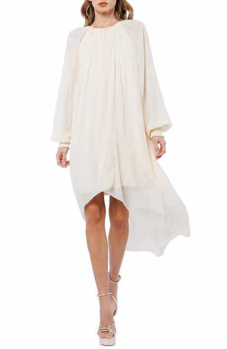 CIEBON Joni Long Sleeve High-Low Dress