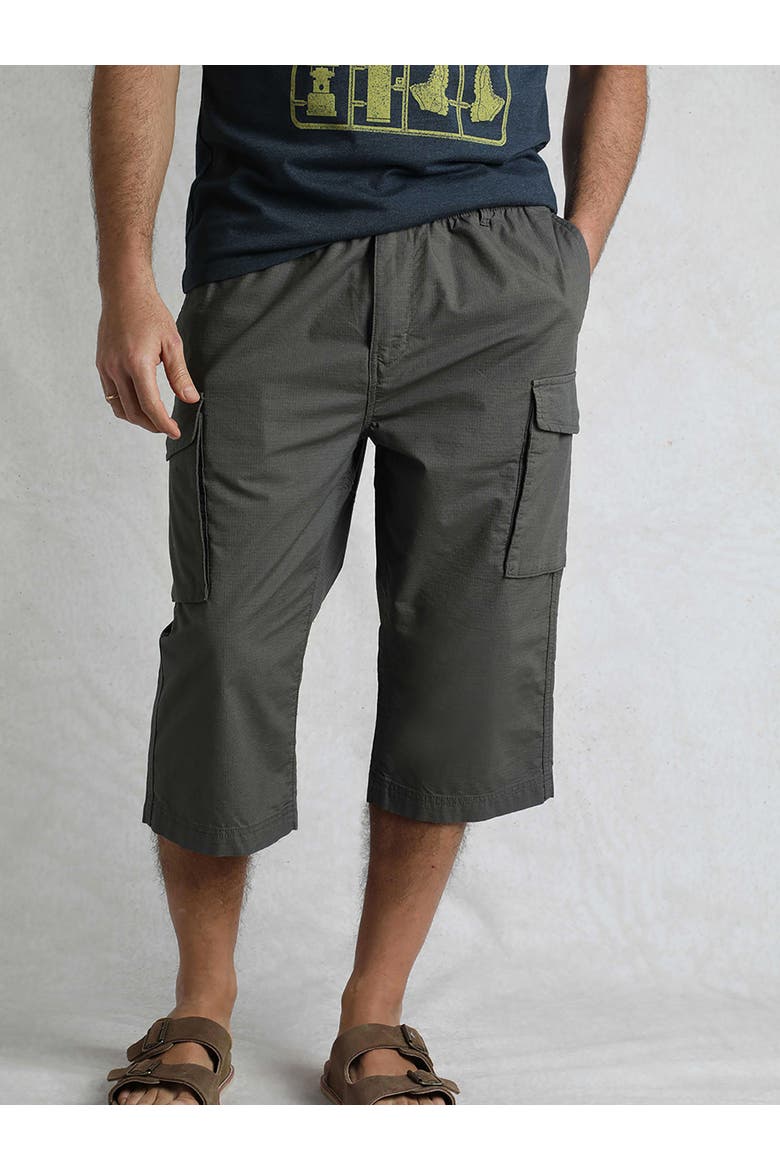 Summersville 3/4 Length Cargo Trousers, Main, color, Dark Grey