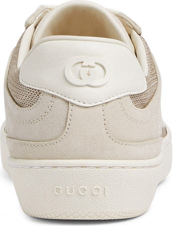スニーカー GUCCI WHITE G75 SNEAKER IN SUEDE Women's G75 sneaker in white suede | GUCCI® US