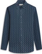 Bugatchi James OoohCotton® Martini Print Button-Up Shirt
