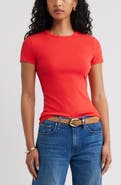 Open Edit Rib Short Sleeve Shirt