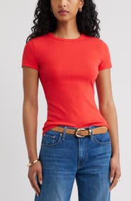 Open Edit Rib Short Sleeve Shirt