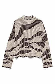 VERO MODA Scorpio Jacquard Pullover Sweater