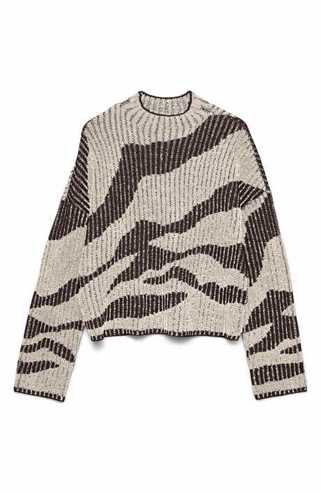 VERO MODA Scorpio Jacquard Pullover Sweater