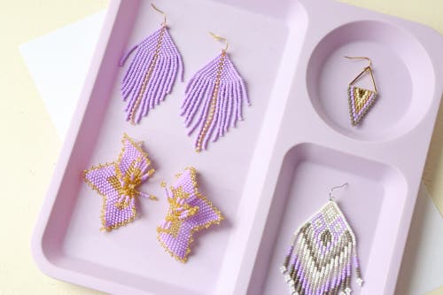 Fosterie Otoño Ombre Earrings In Multi