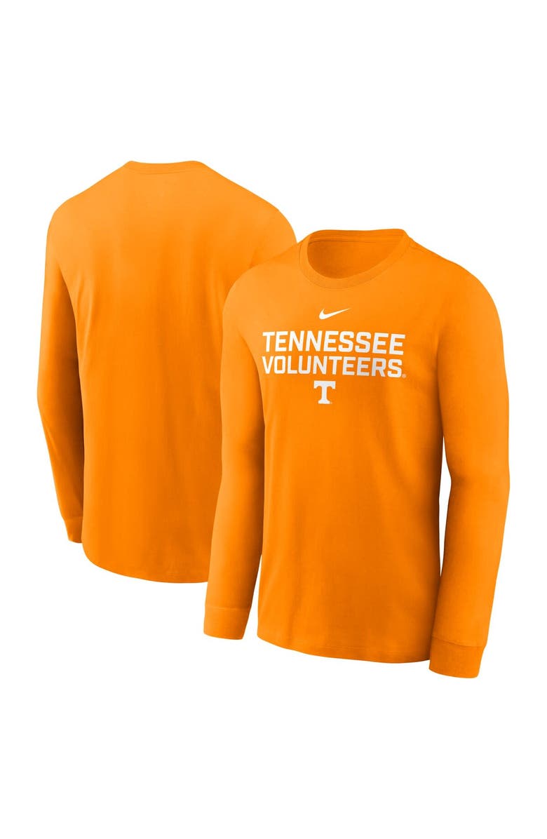 Nike Men's Nike Tennessee Orange Tennessee Volunteers 2025 Sideline Performance Long Sleeve T-Shirt, Main, color, Tennessee Orange