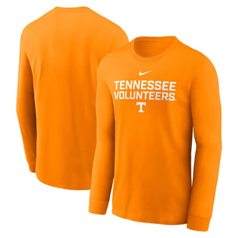 Men's Nike Tennessee Orange Tennessee Volunteers 2025 Sideline Performance Long Sleeve T-Shirt