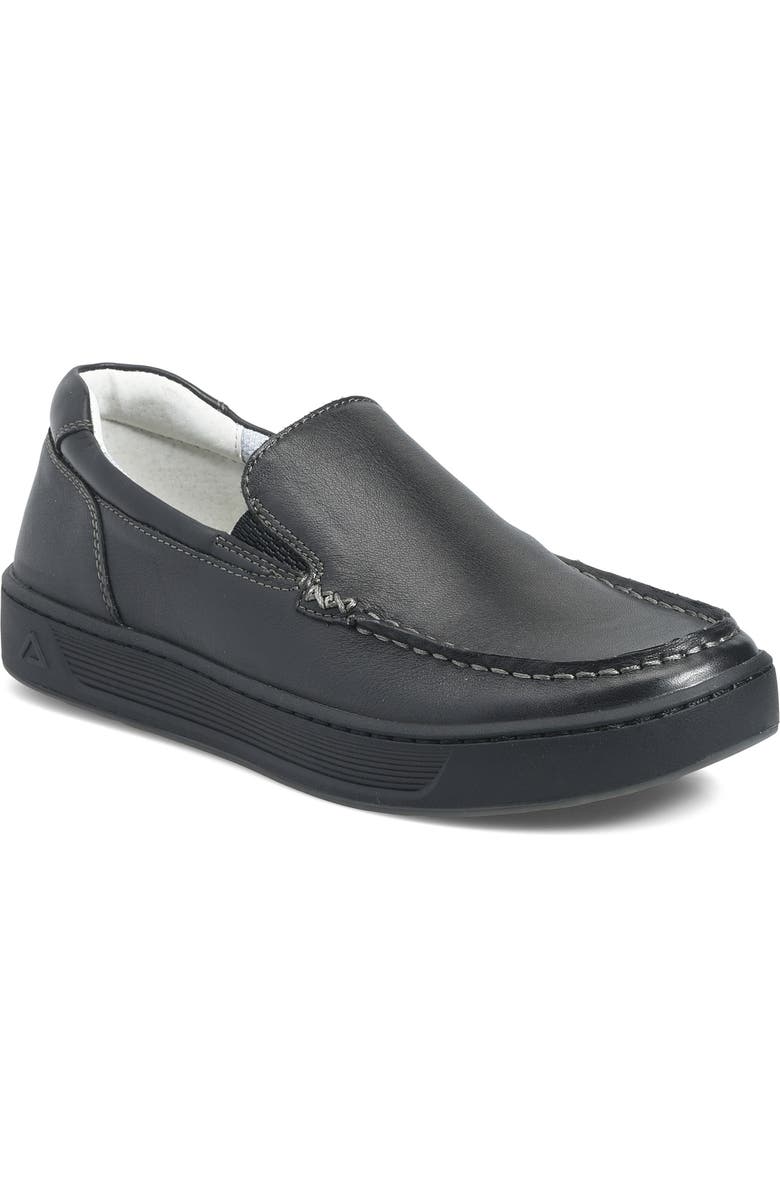 Align Trayton Leather Loafer Sneaker - Wide Width Available, Main, color, Black