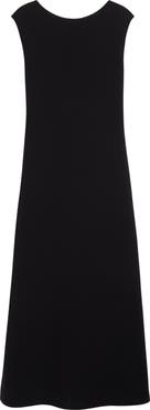Max Mara Pepli V-Back Scuba Knit Jersey Midi Dress