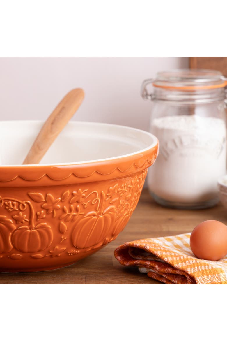 Pumpkin Mixing Bowl, Set of 3, Alternate, color, Multicolored