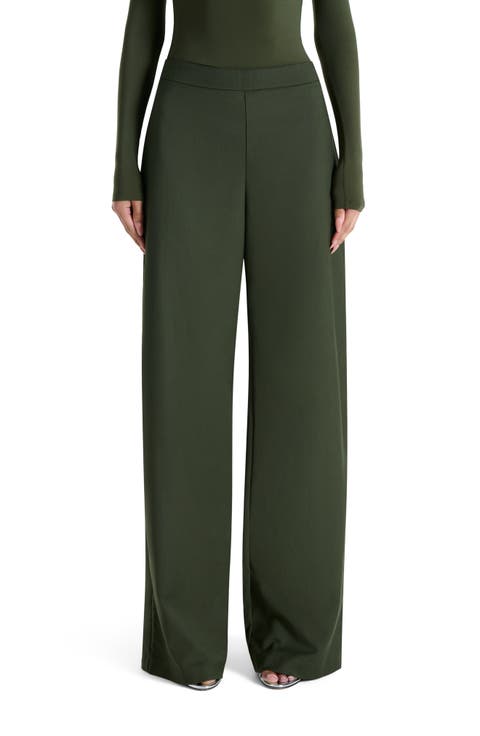 High Waist Wide Leg Pants