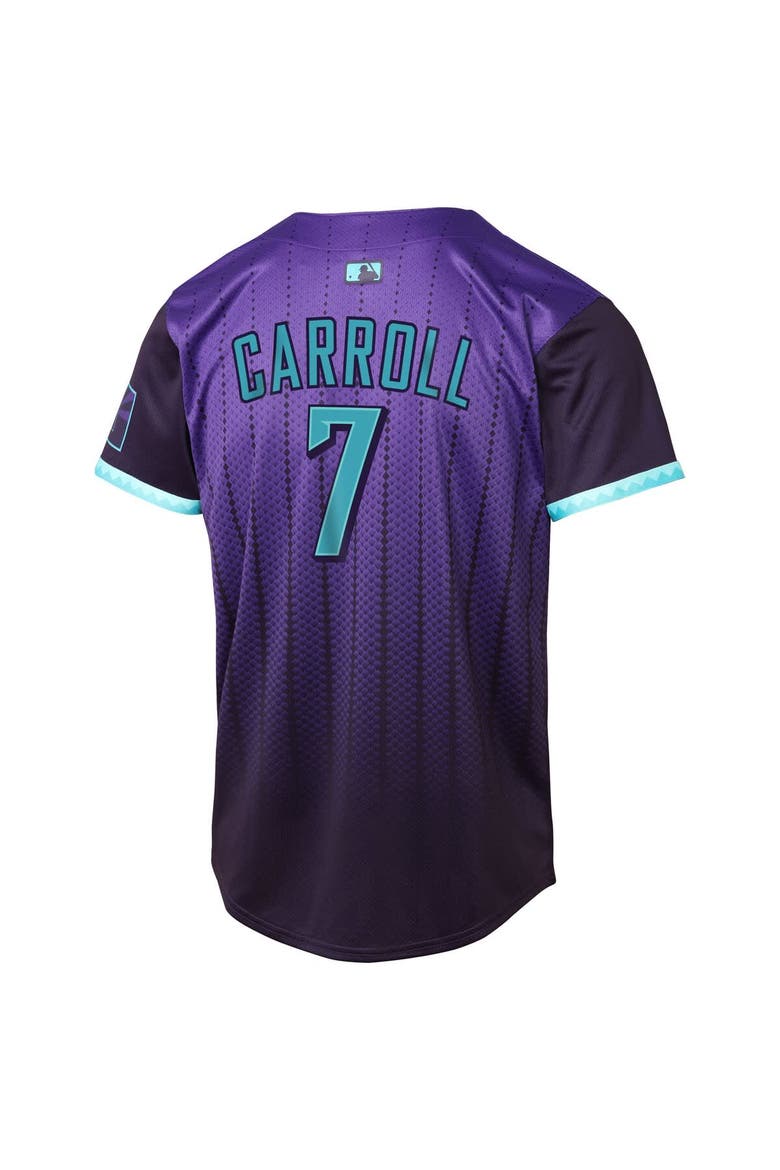Youth Nike Corbin Carroll Purple Arizona Diamondbacks 2025 City Connect Limited Player Jersey, Alternate, color, Purple