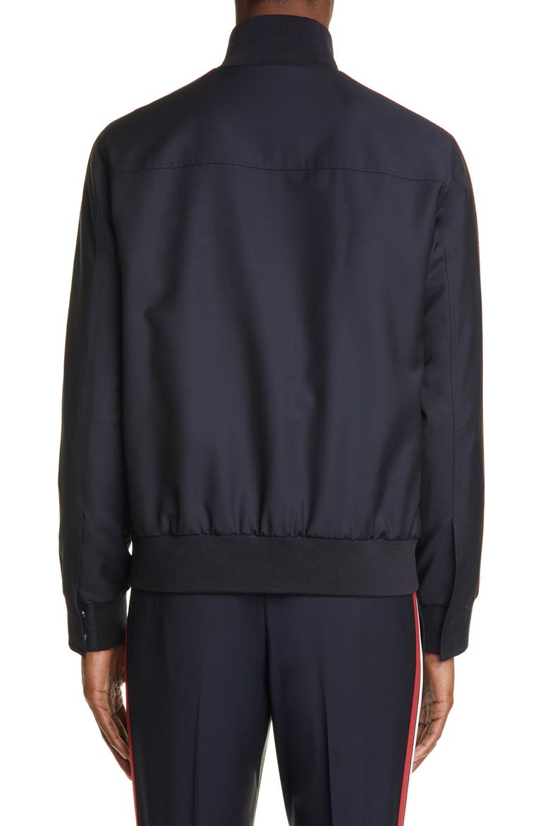 Stripe Track Jacket, Alternate, color, BLUE MULTI