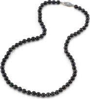 The Pearl Source Japanese Akoya Pearl Necklace 5.5-6mm AAA