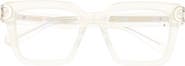 Valentino 51mm Square Optical Glasses