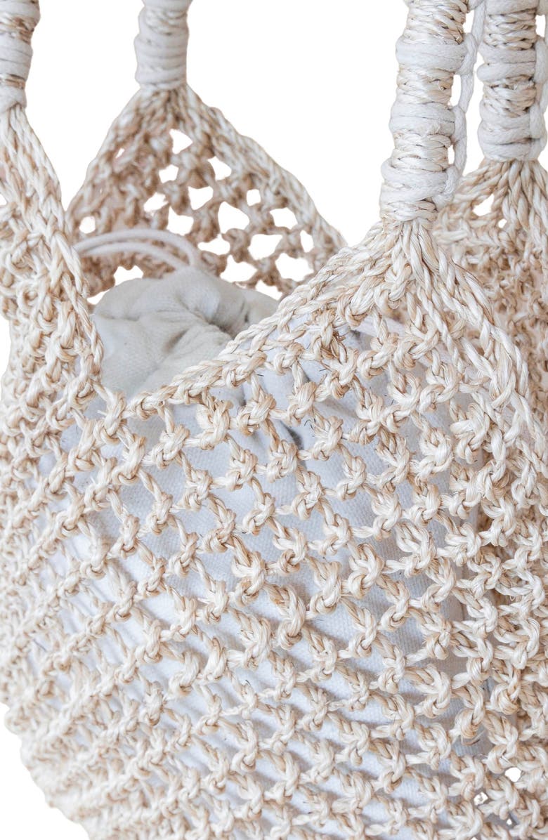 LIKHA Woven Abaca Net Bag, Alternate, color,