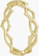 Rizen Jewelry Crown Of Thorns Band Ring