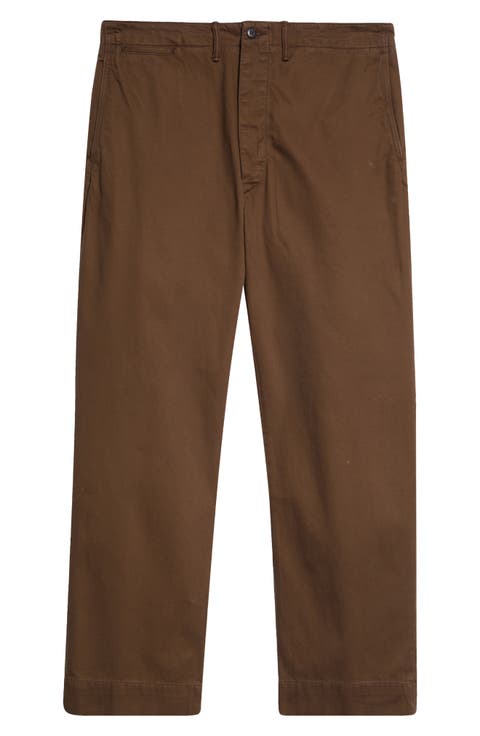 Cotton Twill Field Chino Pants