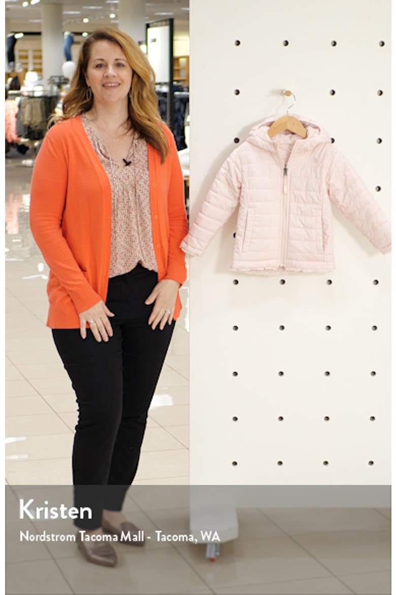 Kids' Mossbud Swirl Reversible Water Repellent Heatseeker™ Jacket video