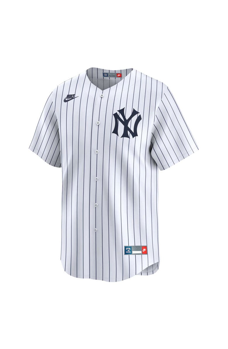 Nike Men's Nike Babe Ruth White New York Yankees Throwback Cooperstown Collection Limited Jersey, Alternate, color, 