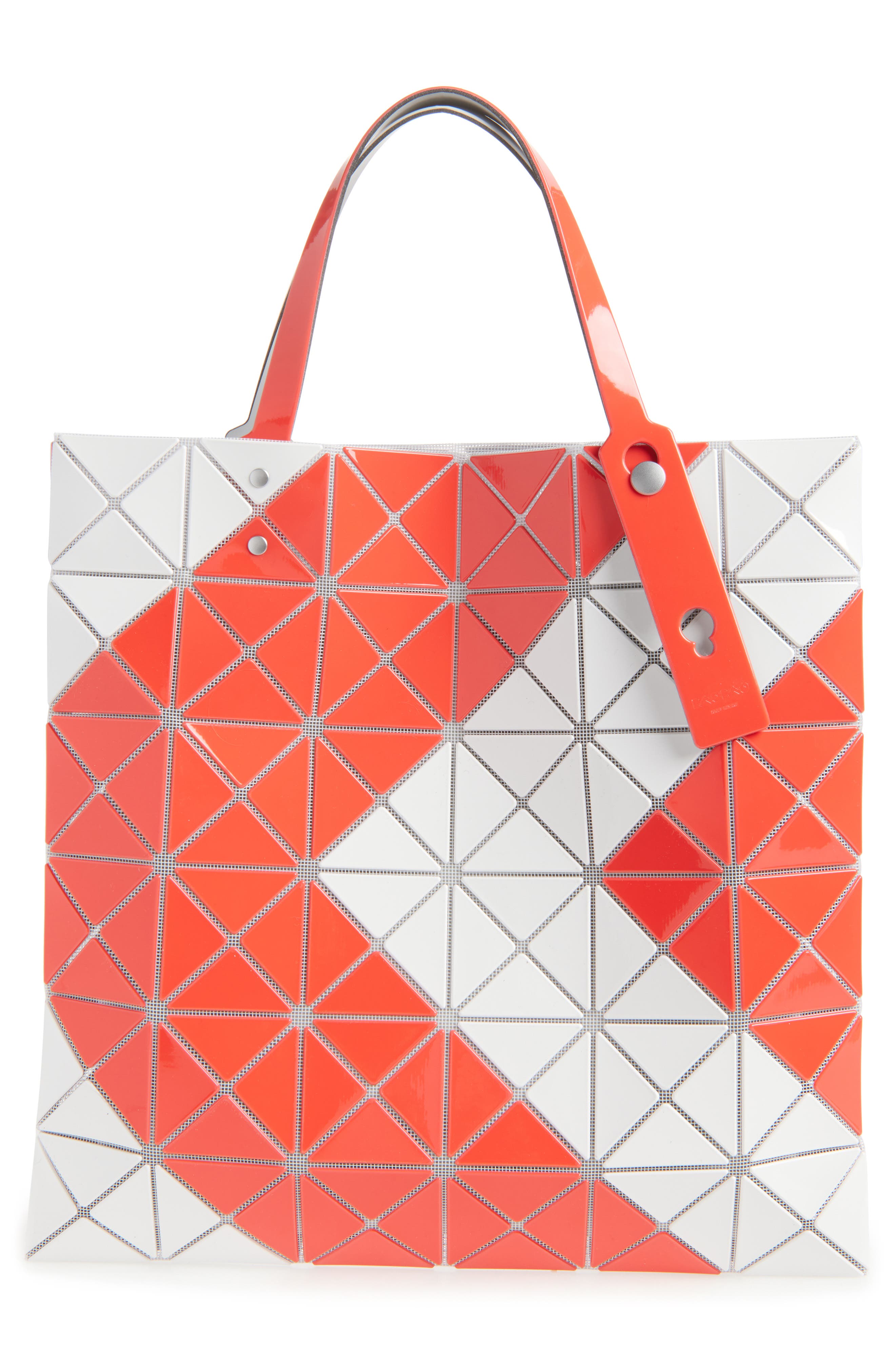 Sign Prism Tote, Alternate, color, RED