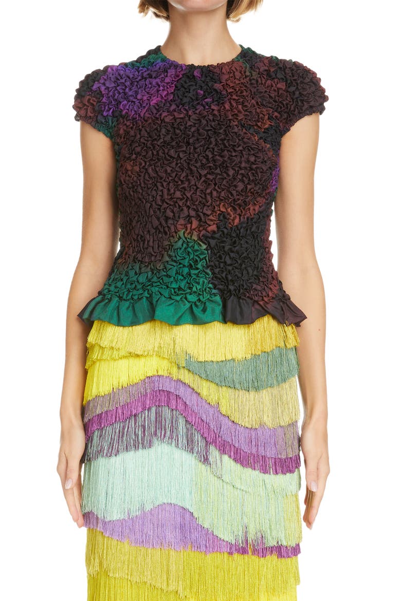 Salby Fringe Skirt, Alternate, color, YELLOW 202