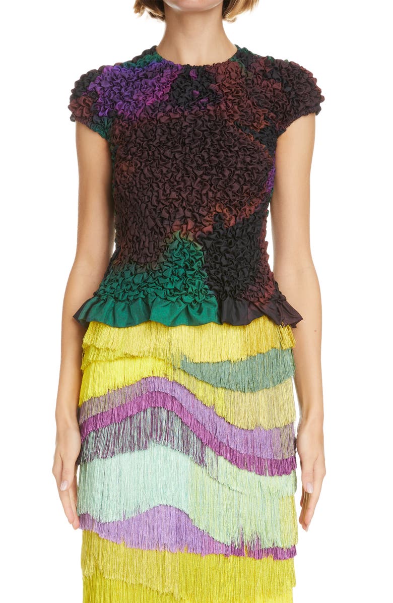 Dries Van Noten Salby Fringe Skirt, Alternate, color, 