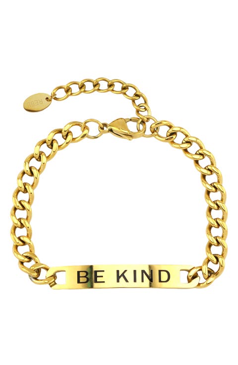 Be Kind Chain Bracelet