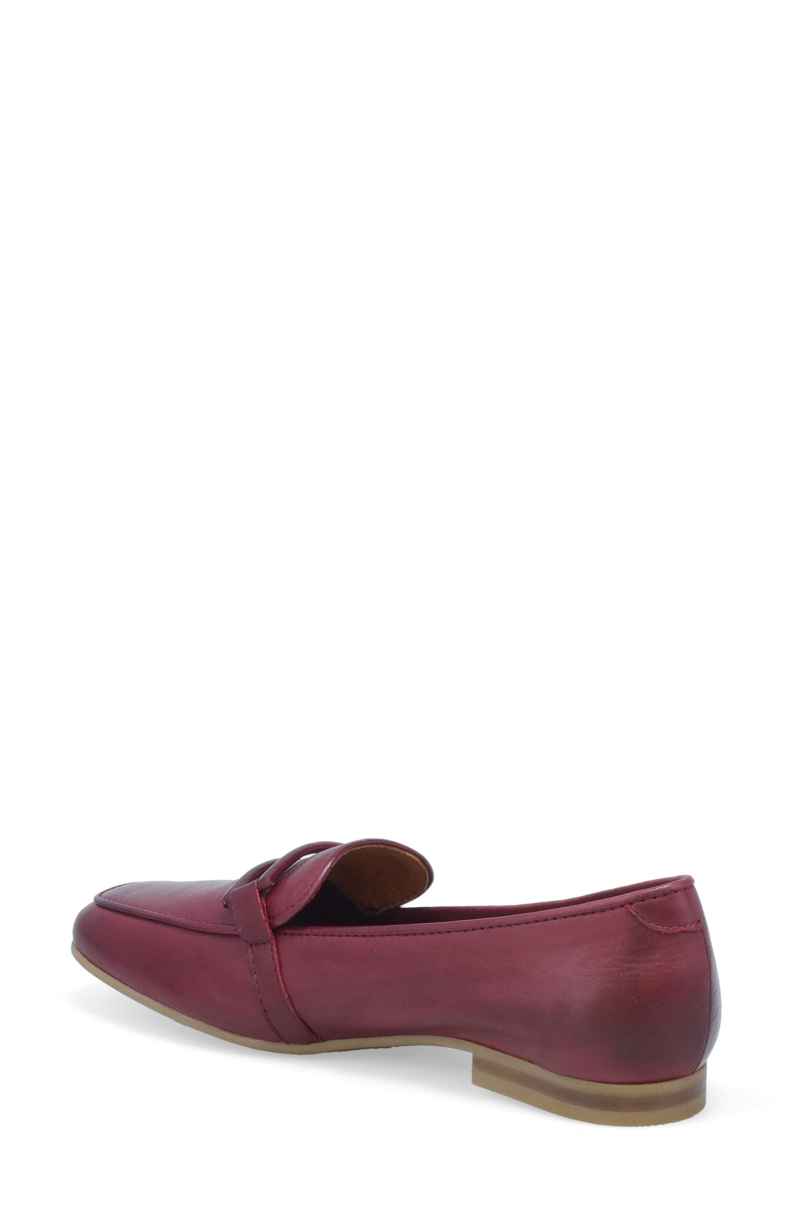 Miz Mooz Ziya Penny Loafer, Alternate, color, Bordeaux