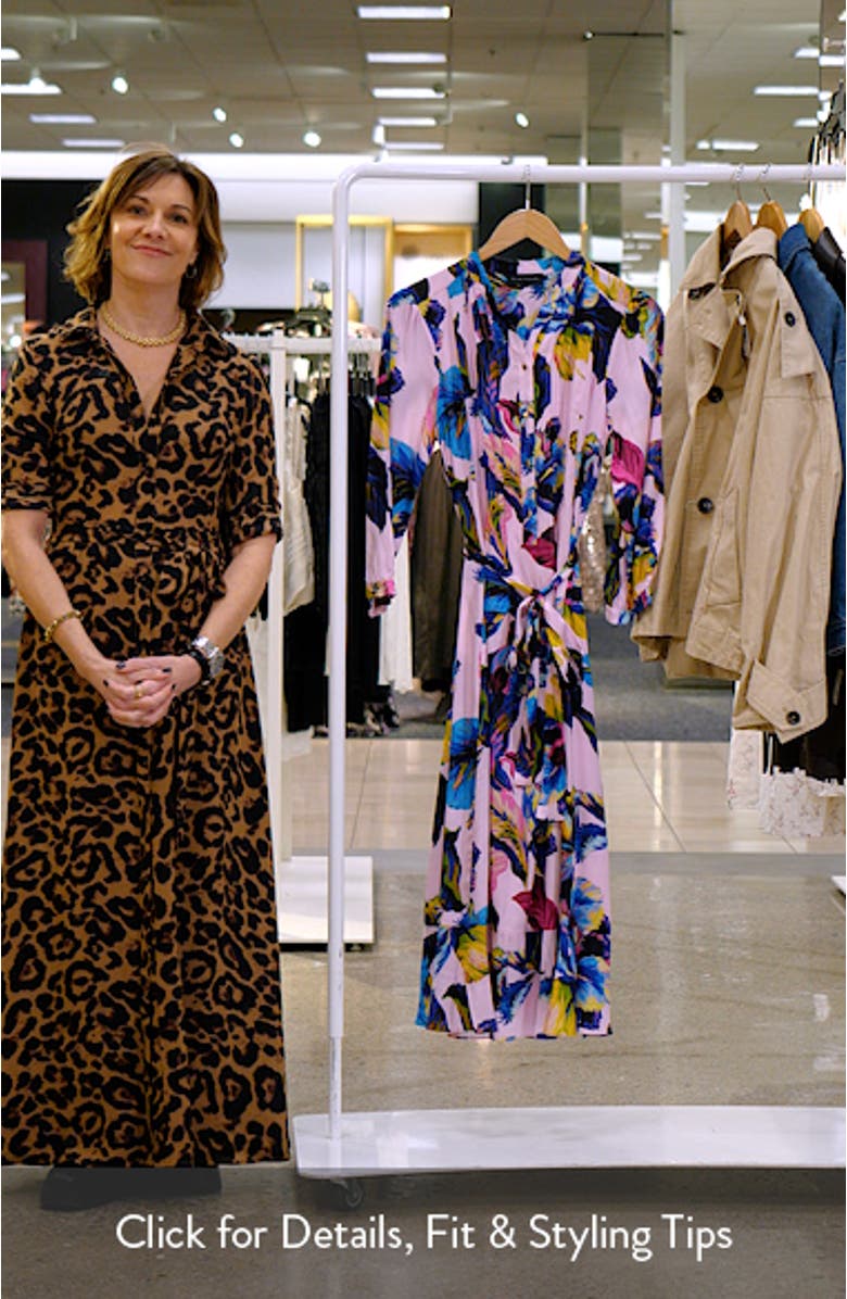 The Mila Floral Midi Dress, sales video thumbnail