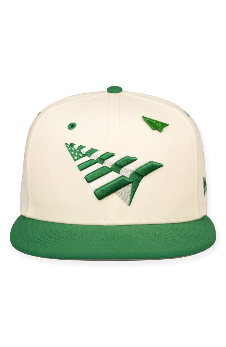 PAPER PLANES The Original Chrome 9Fifty Hat, Alternate, color, Chrome/ Kelly